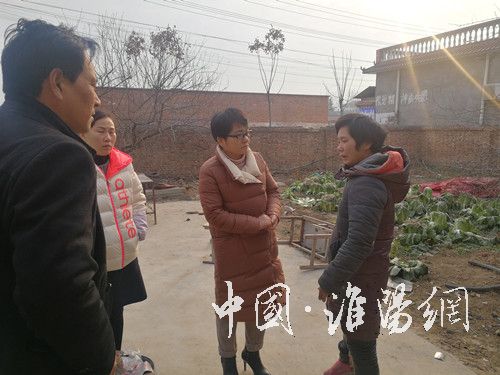 刘卫洁到朱集乡检查指导脱贫攻坚工作